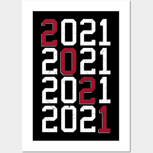 Happy New Year 2021 Posters and Art